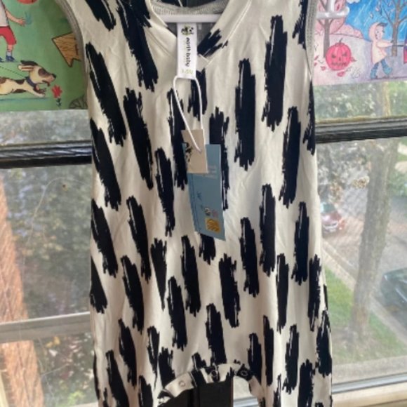 Other - EARTH Baby Outfitters Bamboo Sleeveless Romper 3-6M